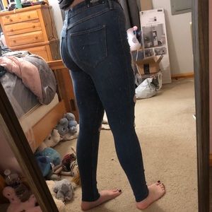 Dark wash Hollister jeans